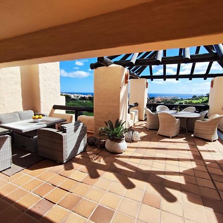 Appartamento 15 First Line Penthouse With Wonderful Seaview Near Duquesa Golf Manilva Andalucia Esterno foto