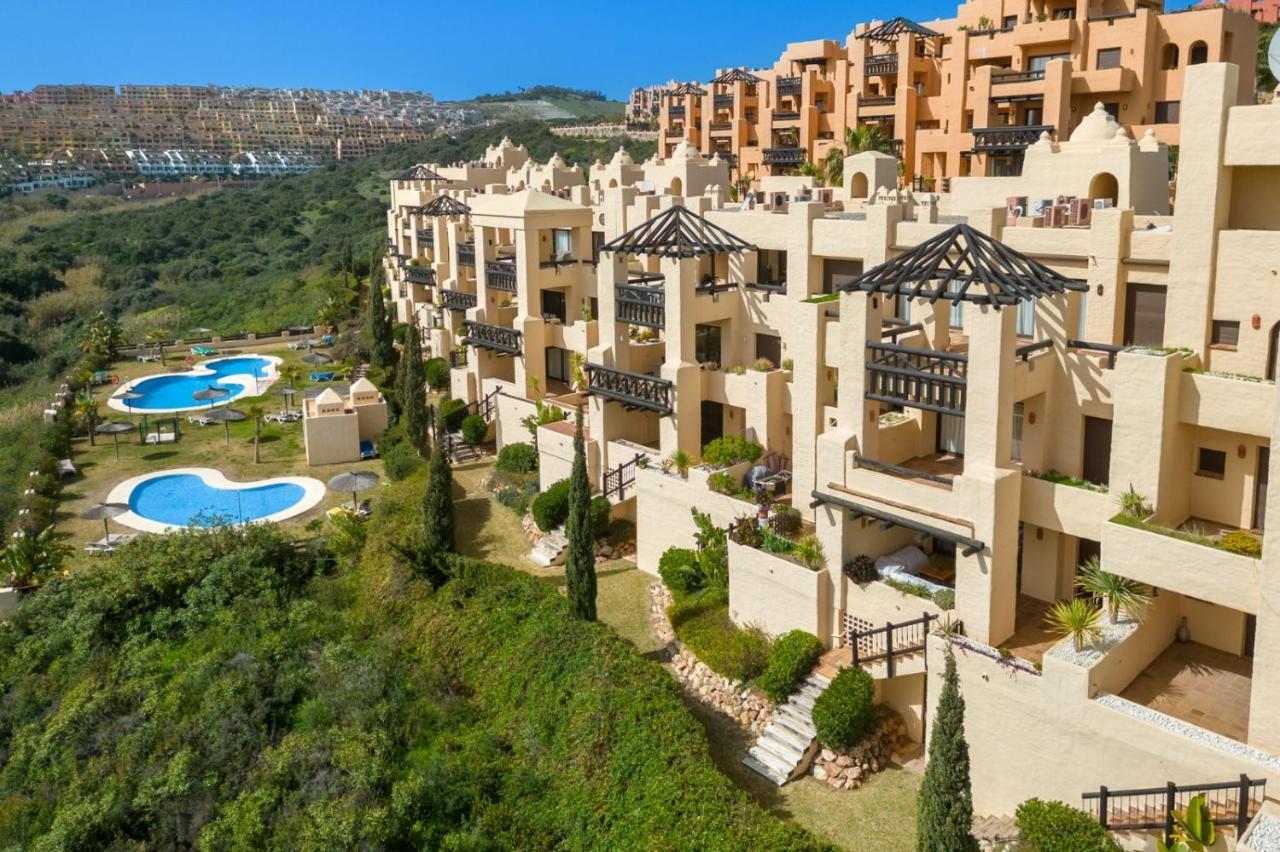 Appartamento 15 First Line Penthouse With Wonderful Seaview Near Duquesa Golf Manilva Andalucia Esterno foto