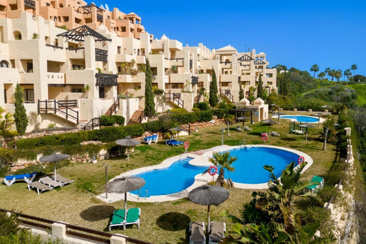 Appartamento 15 First Line Penthouse With Wonderful Seaview Near Duquesa Golf Manilva Andalucia Esterno foto