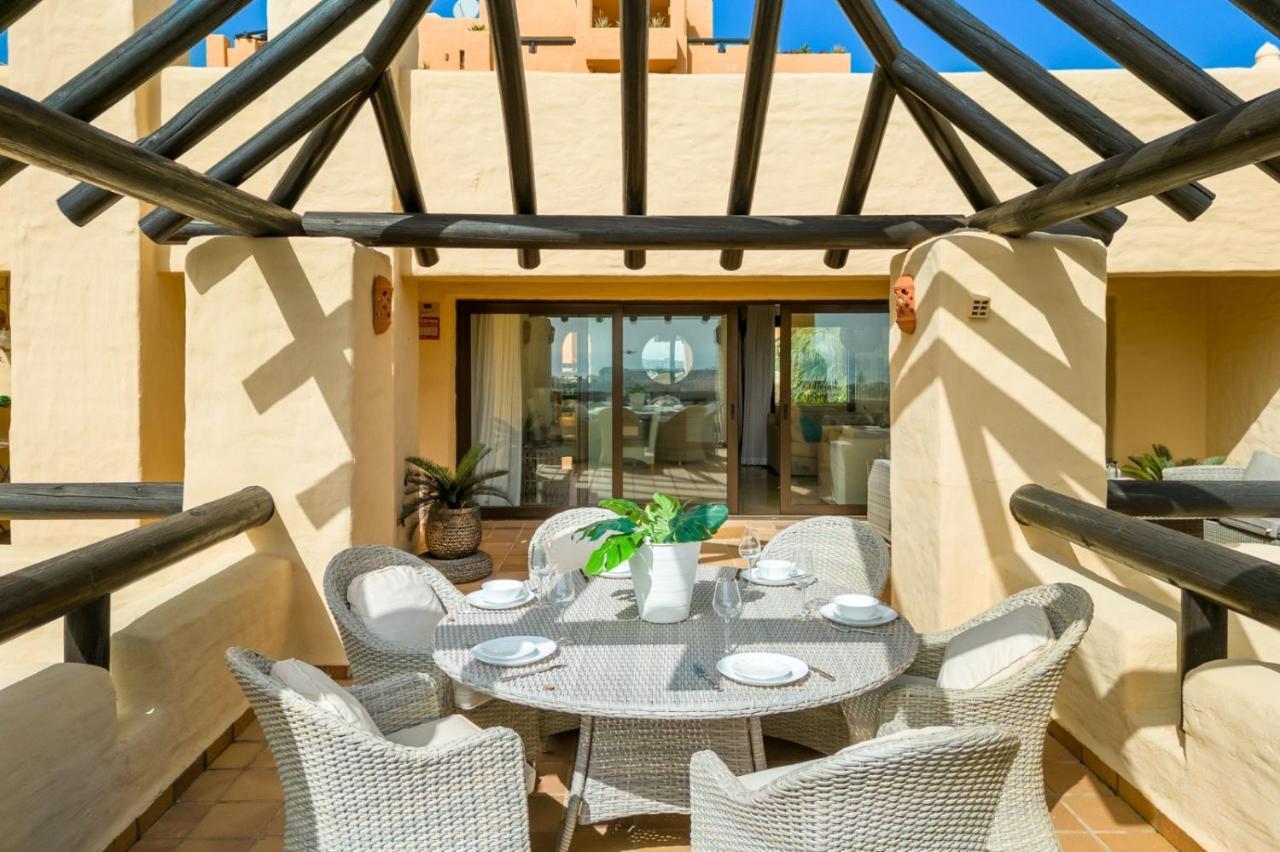 Appartamento 15 First Line Penthouse With Wonderful Seaview Near Duquesa Golf Manilva Andalucia Esterno foto