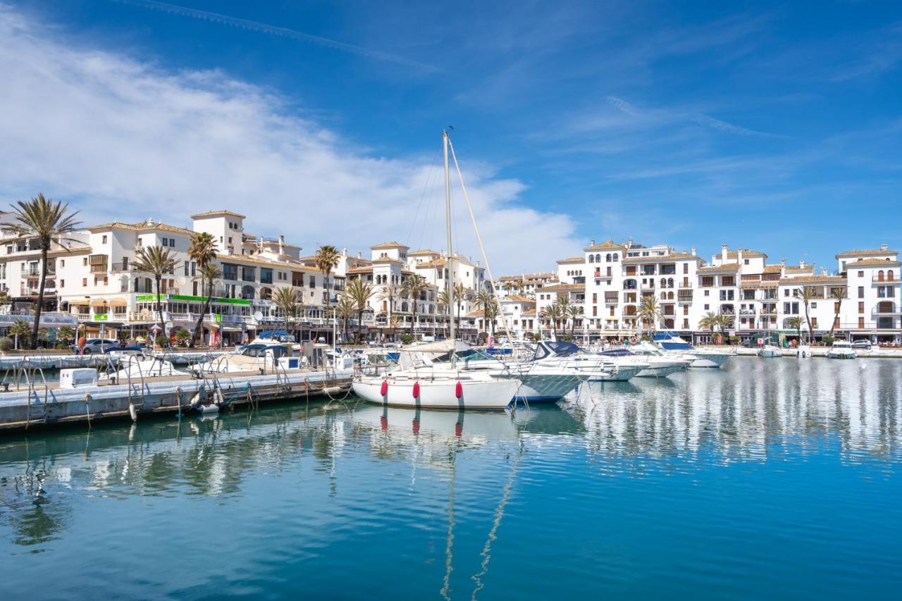 Appartamento 15 First Line Penthouse With Wonderful Seaview Near Duquesa Golf Manilva Andalucia Esterno foto